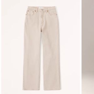 A&F 90s Relaxed High Rise Jean